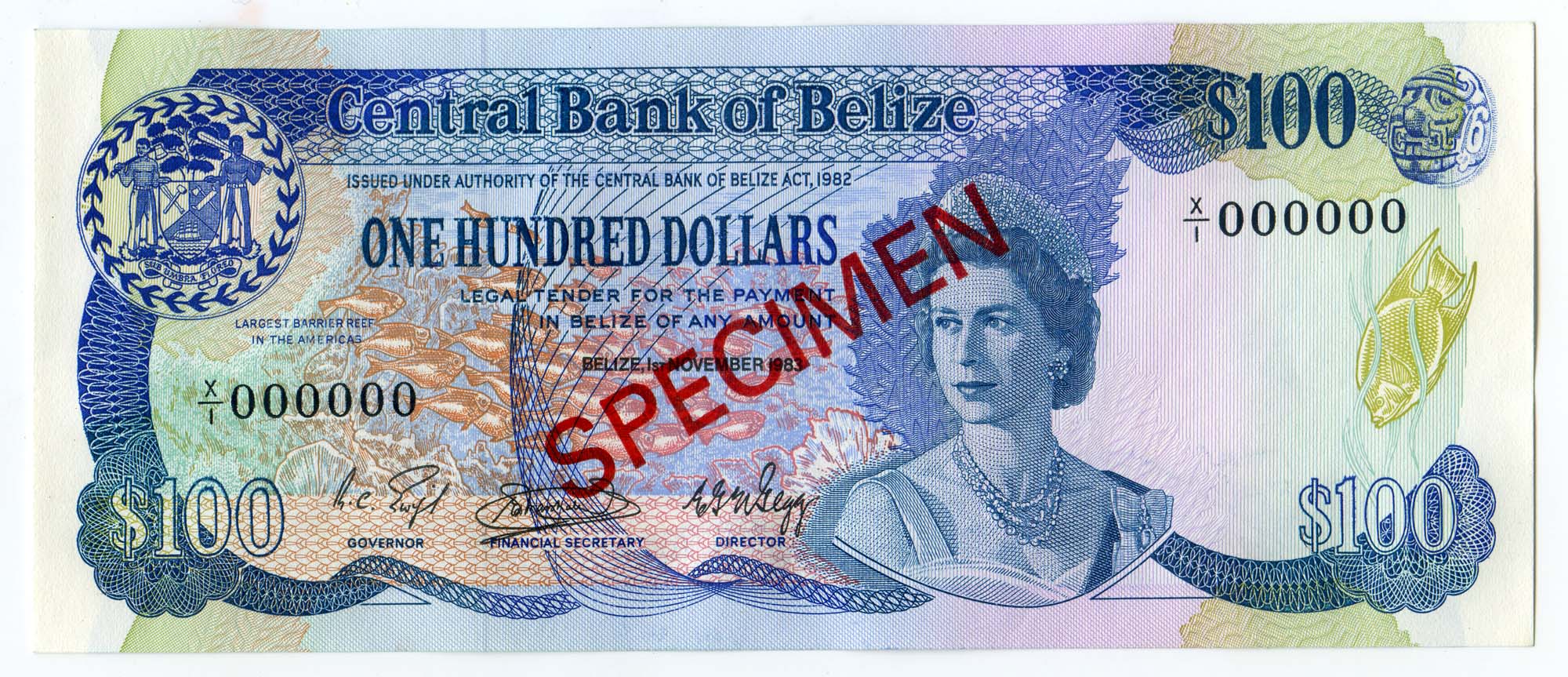 1983 Issue | Central Bank of Belize